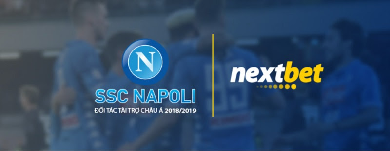 Nextbet là đối tác tài trợ cho đội tuyển SSC Napoli