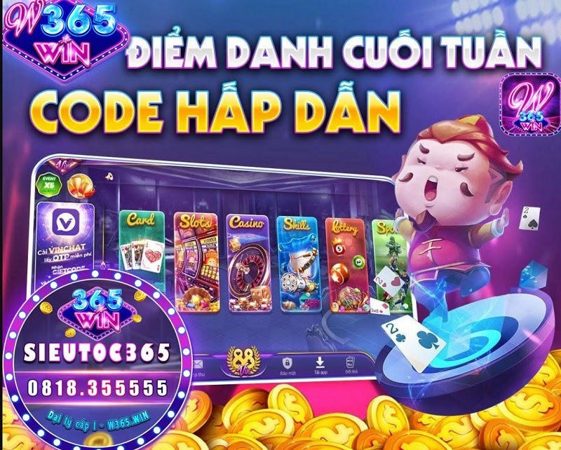Event tặng giftcode tại cổng game W365
